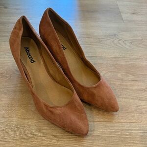 Abound Women's Pink Blush Suede Pumps